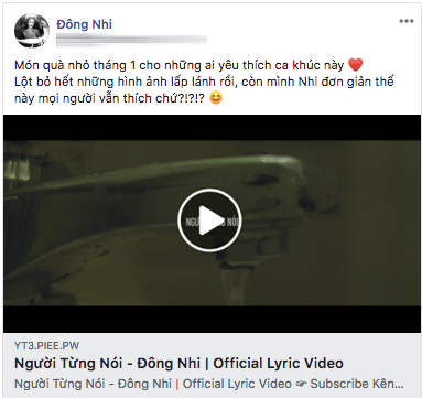 Món quà năm mới của Đông Nhi khiến fan thích thú.