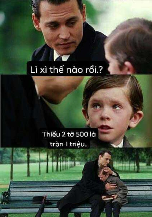 Tuy nhiên không phải ai cũng có niềm vui “được lì xì”