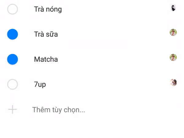Đặt câu hỏi và thêm câu trả lời tương ứng