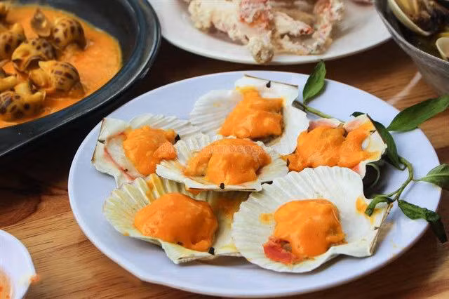 Sò điệp sốt phomai