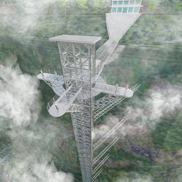 Không cần đến Trung Quốc, ở Việt Nam cũng có một cây cầu kính "xịn xò" như thế.