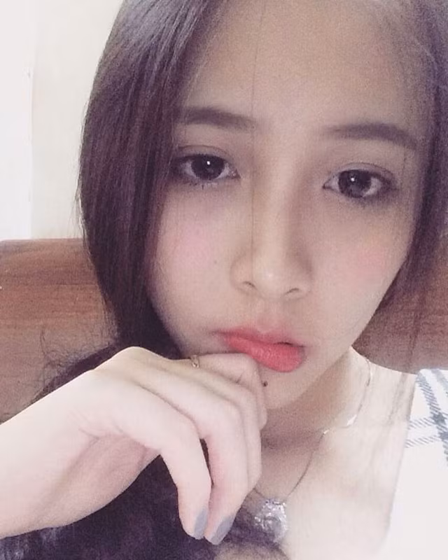 Hình ảnh cô bạn xinh xắn mà Minh Vương công khai bày tỏ tình cảm.