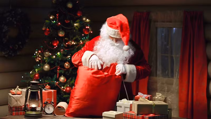 Đứa trẻ nào cũng từng tin vào Ông già Noel. (Ảnh minh họa)