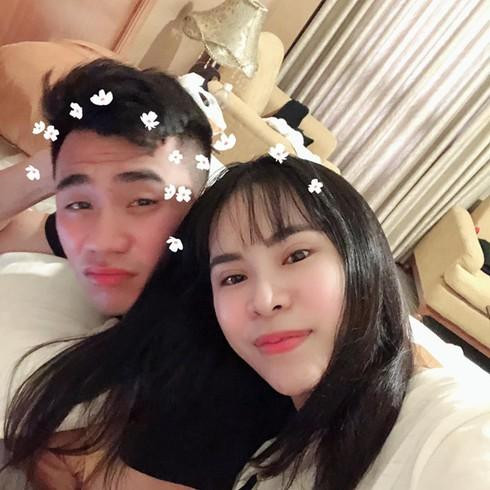 Mai Thùy Trinh - Bùi Tiến Dụng thường xuyên khoe khoảnh khắc ngọt ngào.