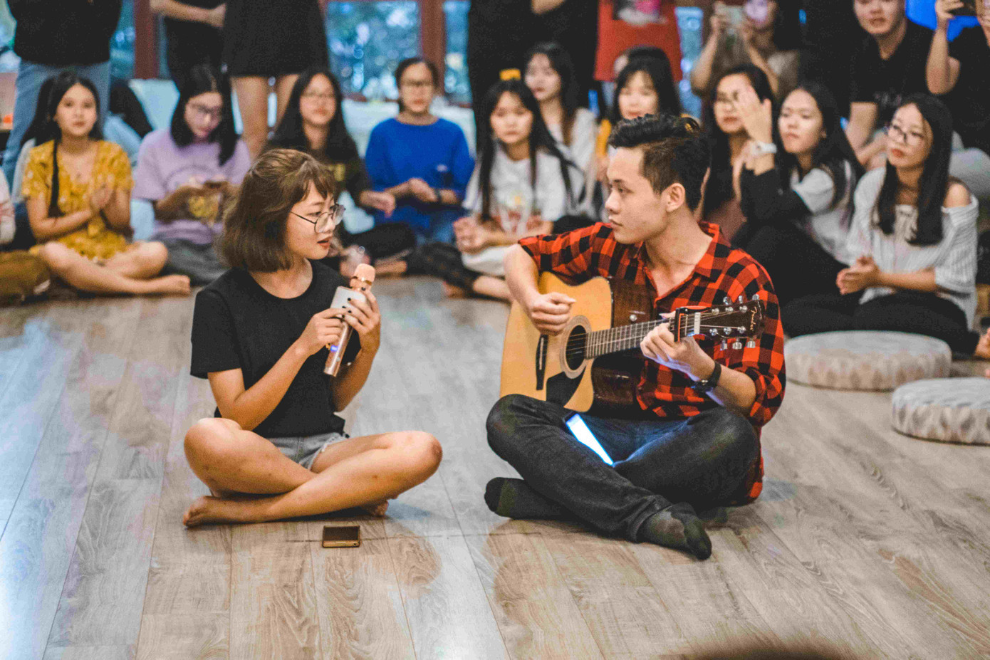 Các tân sinh viên khẳng định tài năng của bản thân không kém gì các “tiền bối”.