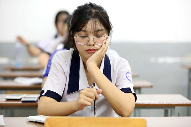 Thí sinh dự thi THPT quốc gia năm 2019. Ảnh: Ngọc Dương.