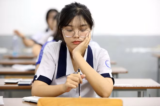 Thí sinh dự thi THPT quốc gia năm 2019. Ảnh: Ngọc Dương.