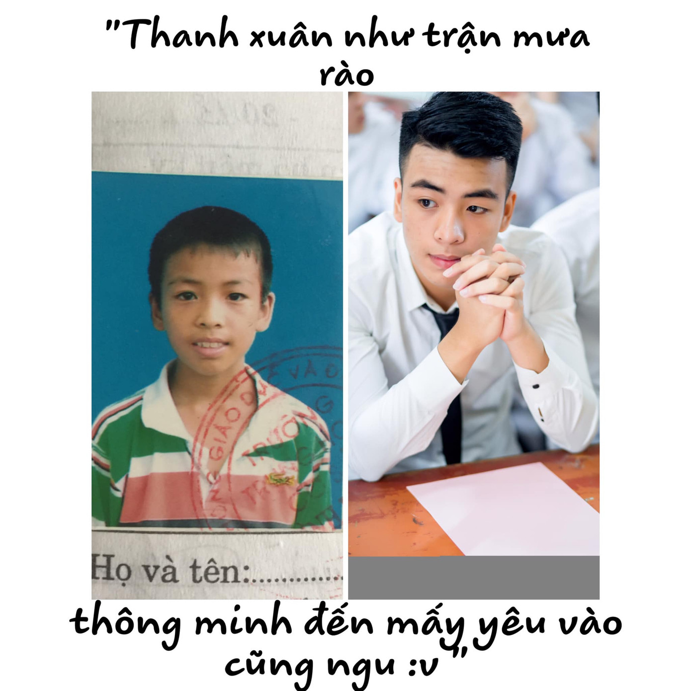 Bạn này phát ngôn chỉ có chuẩn