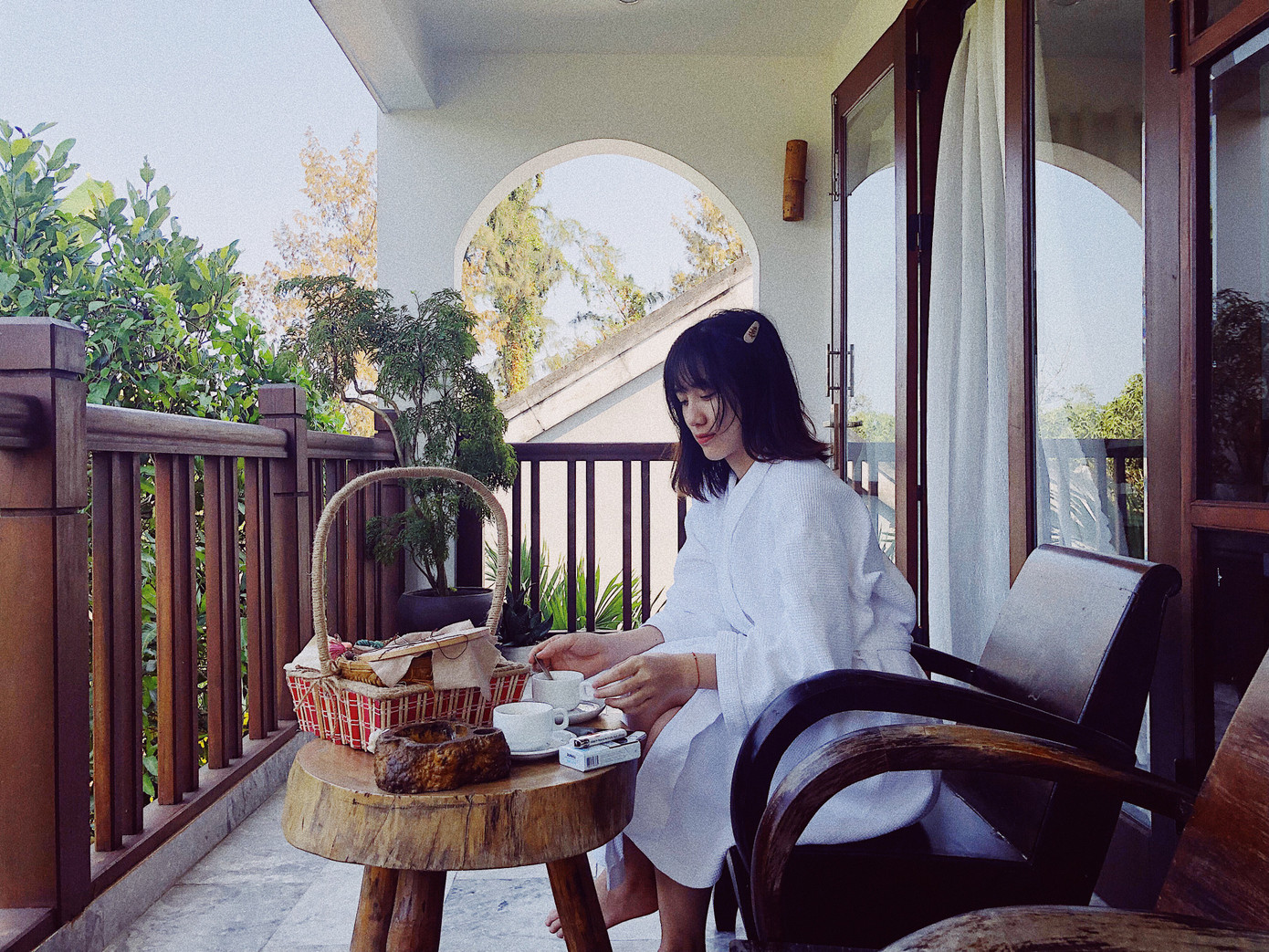 Cô nàng khéo tay của chúng ta đây!