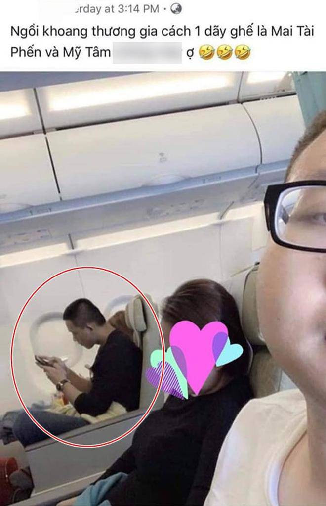 Bức ảnh cặp đôi Mỹ Tâm và Mai Tài Phến bị bắt gặp đi du lịch cùng nhau.