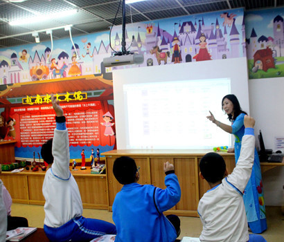 Một lớp học tiếng Việt dành cho trẻ em ở Đài Loan.