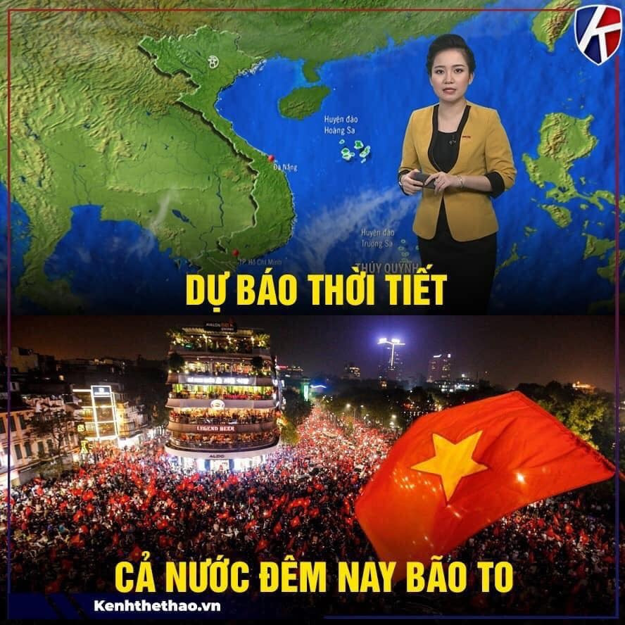Cả nước đêm nay đi bão.