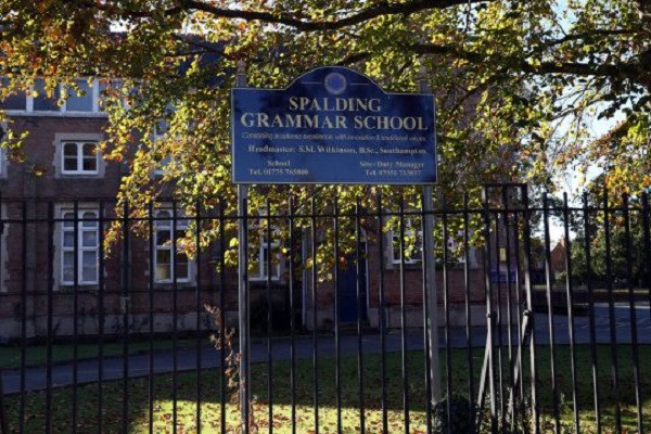 Trường Spalding tại hạt Lincolnshire, Anh.
