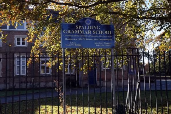 Trường Spalding tại hạt Lincolnshire, Anh.