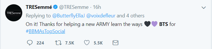 TRESemmé sau đó đã sửa lại nhưng vẫn chưa chính xác 100%.