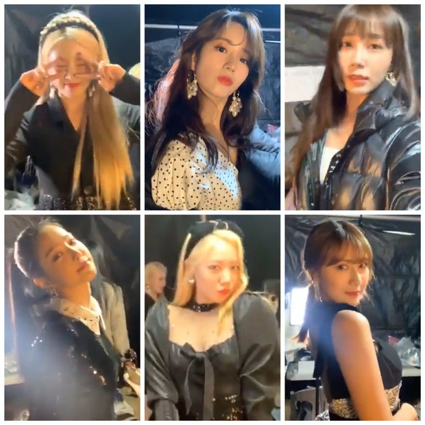 Các cô gái đành phải tạo dáng bù đắp cho fan khi livestream