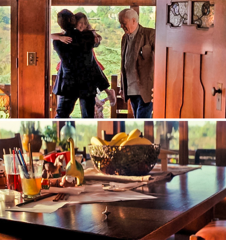 Như vậy cảnh hạnh phúc này là ở thực tại.