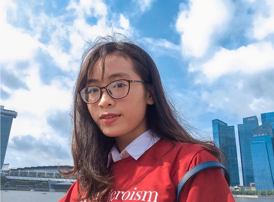 Như Quỳnh - designer của nhóm.