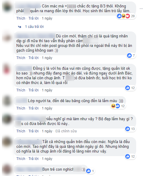 Cư dân mạng để lại.