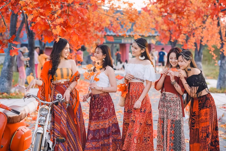 Không gian vừa phải nên bạn không hề lo lắng chuyện mình phải "cuốc bộ" giữa phim trường.