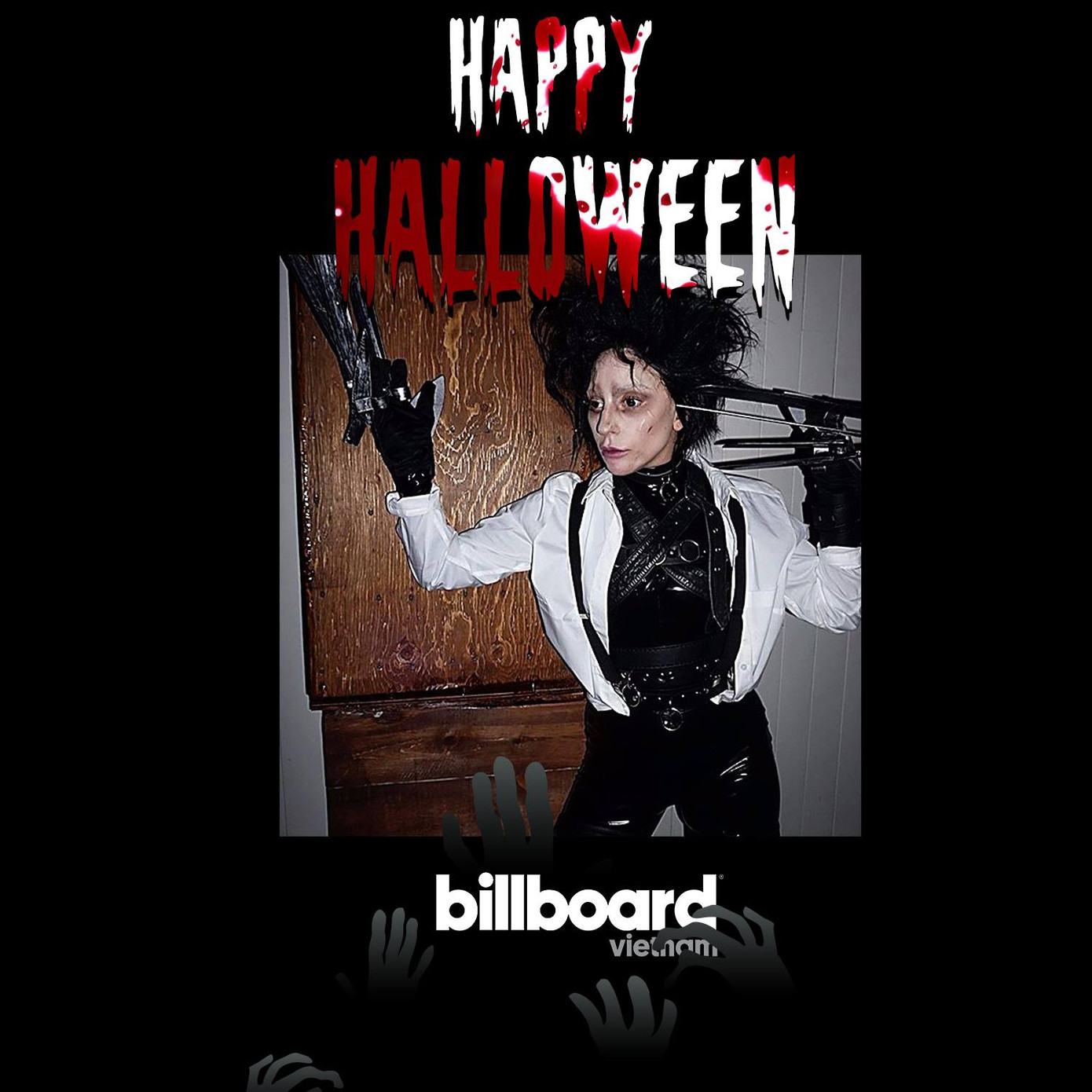 Halloween tất nhiên không thể thiếu Lady Gaga.