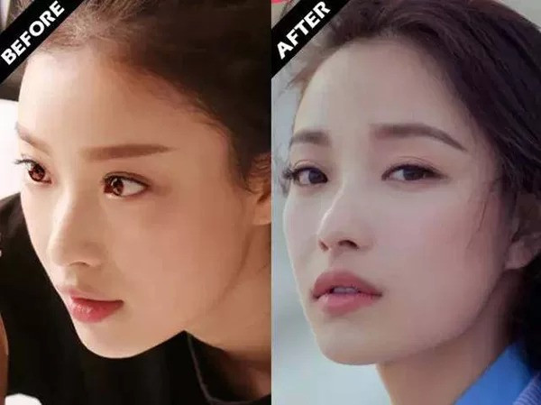 Nghê Ni biến hóa khác biệt mỗi lần kẻ lông mày. Lông mày 