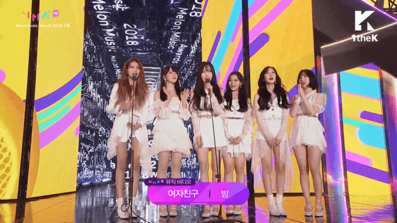 Best Music Video Award - GFRIEND (Time for the Moon Night)