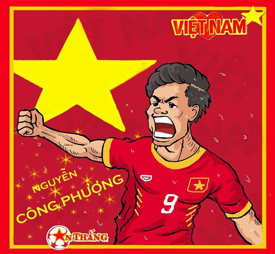 "Người hùng phút 88" Nguyễn Công Phượng.