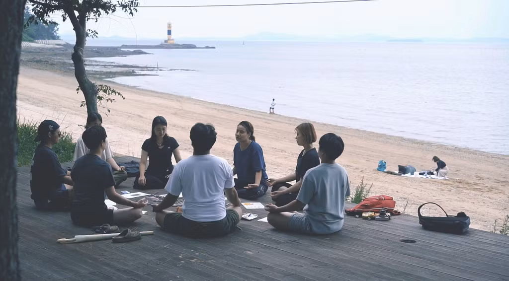Don’t Worry Village - nơi dành cho những người trẻ Hàn Quốc kiệt sức vì áp lực sống ở thành phố lớn. Ảnh: SCMP.