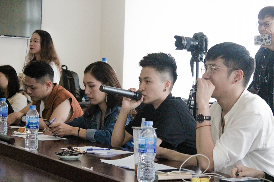 Giám khảo Chickie Nguyễn luôn đưa ra những nhận xét đầy tính chuyên môn.