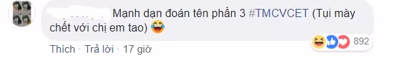 Thậm chí, cư dân mạng đã nghĩ sẵn tên mới cho MV phần 3 của Hương Giang rồi đây này.