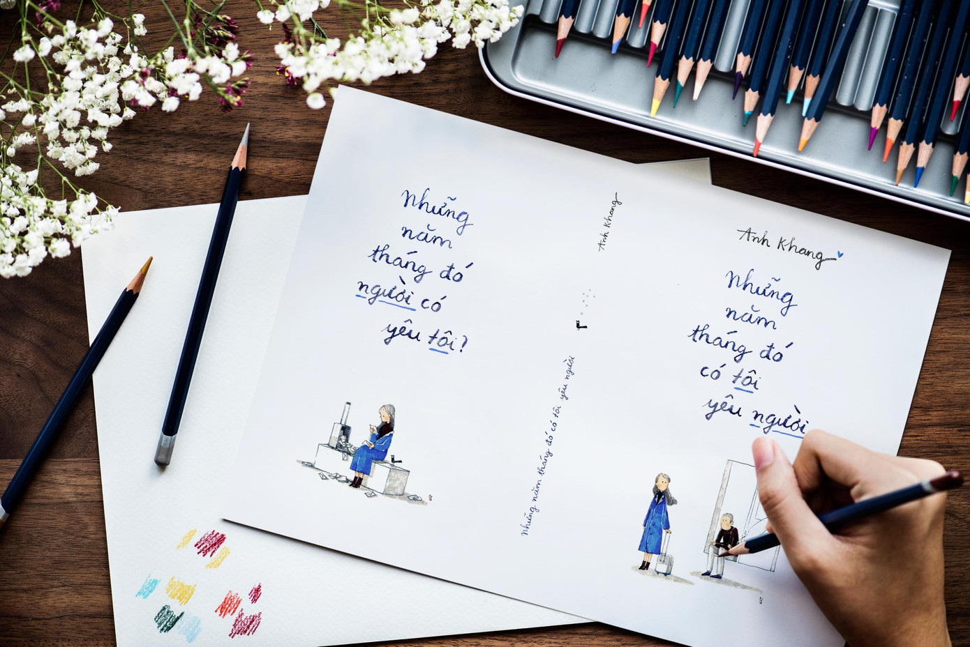 Anh Khang: Những điều chưa kể về tác phẩm mới “Những năm tháng đó có tôi yêu người” ảnh 4 Anh Khang: Những điều chưa kể về tác phẩm mới “Những năm tháng đó có tôi yêu người” ảnh 4