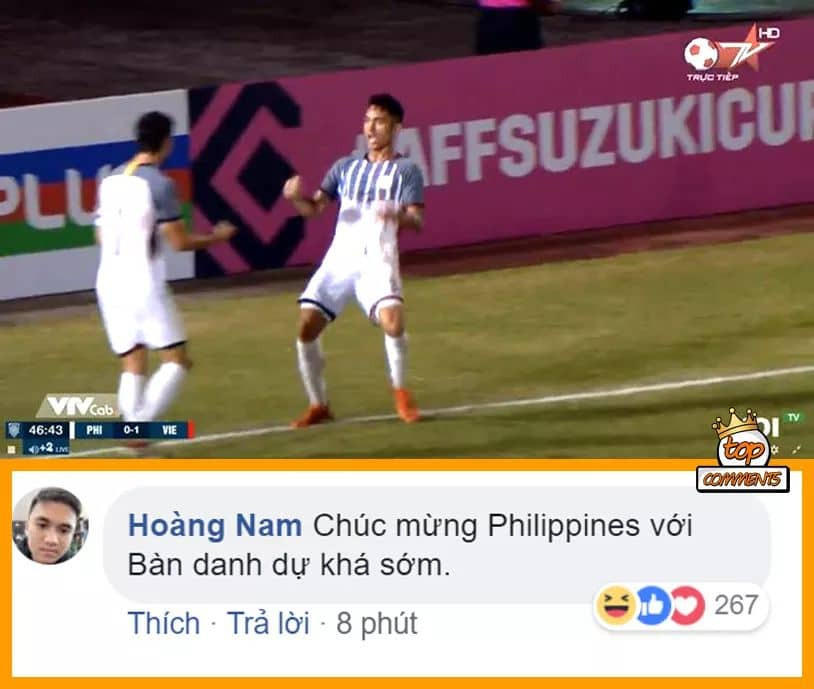 Khi tỷ số hòa 1 đều nhưng CĐV luôn rất tin tưởng vào tài năng và tinh thần chiến đấu của những "chiến binh áo đỏ" (Ảnh: Top Commnents).