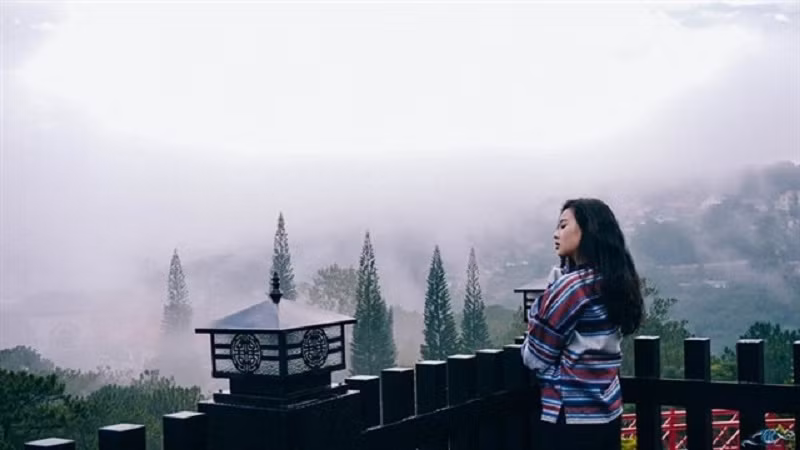 Ngỡ ngàng với vẻ đẹp "không góc chết" của cổng trời thứ hai tại Đà Lạt ảnh 4