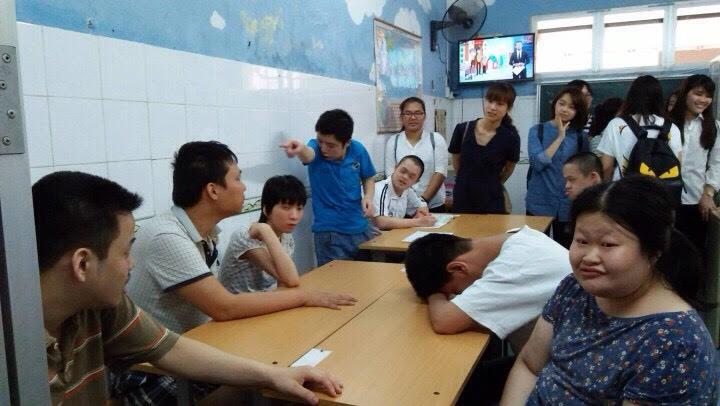 Lớp các em có nhận thức tốt hơn các bạn khác