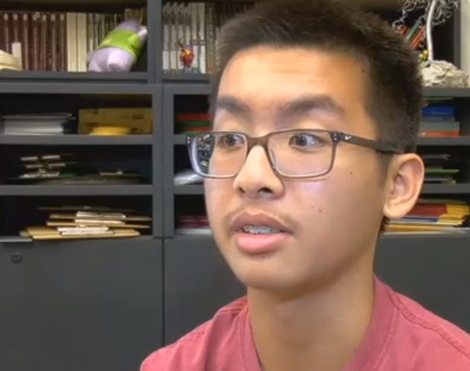 Anthony Nguyen. Ảnh : CHỤP TỪ CLIP.