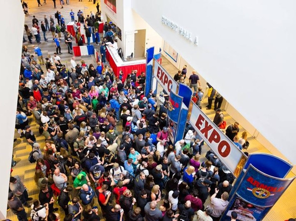 Một hình ảnh trong Lễ hội Thể thao Arnold của những năm trước.