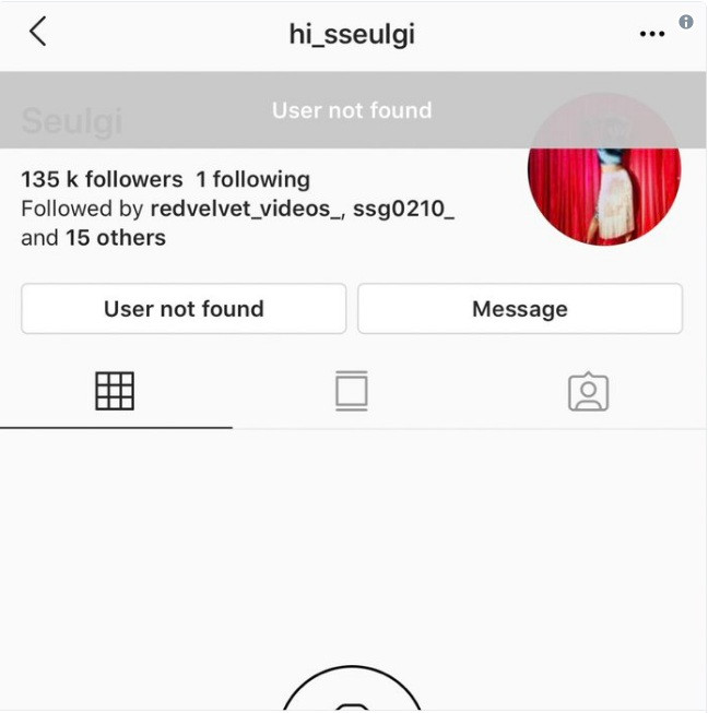 Thì sau đó tài khoản đã biến mất