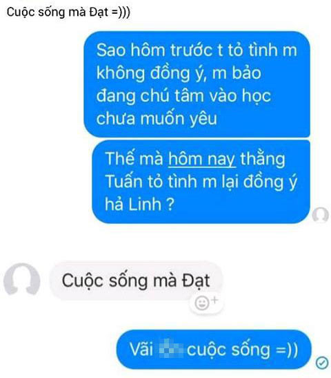 Đúng rồi, cuộc sống mà...