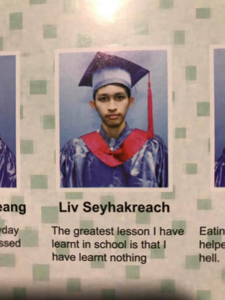 “Điều tuyệt vời nhất mình học được ở trường là không gì cả”!