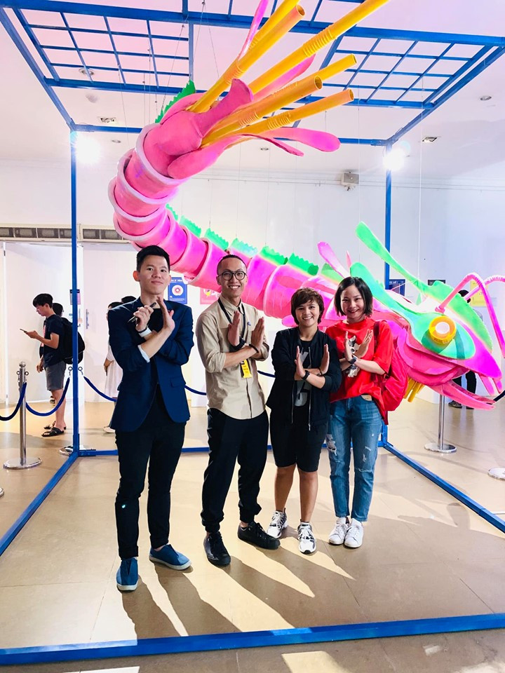 Quái vật khổng lồ đồng thời là biểu tượng của dự án cũng là địa điểm chụp hình yêu thích của nhiều bạn trẻ. Nguồn: FB Nhi Truong 