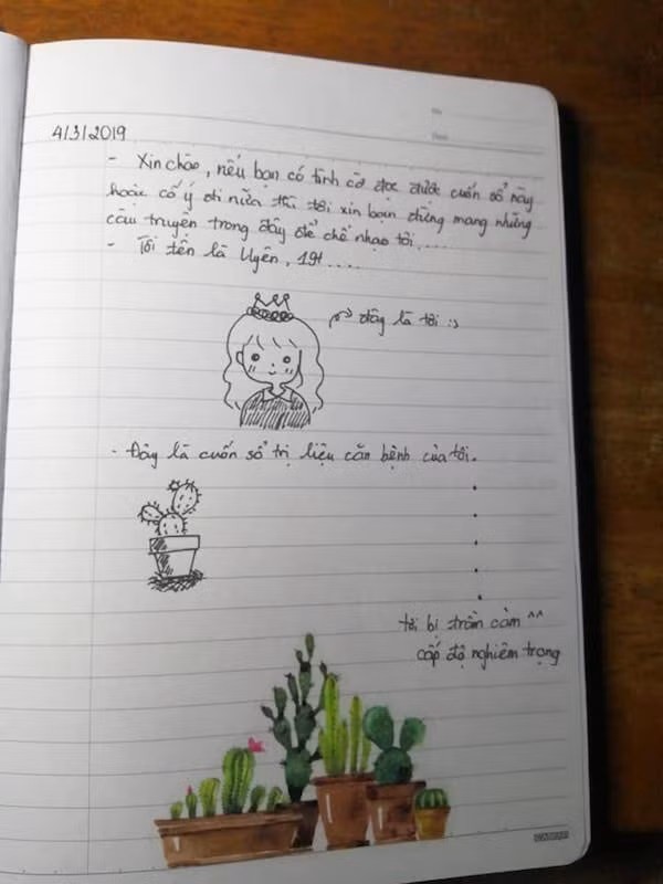 Những bức tranh đầu tiên của Uyên.