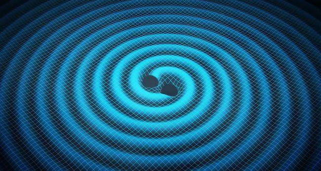 Trước đó, các nhà khoa học cho rằng một lỗ đen khổng lồ chỉ có thể hình thành khi hai lỗ đen nhỏ hơn va chạm và nhập vào làm một, tạo ra các sóng hấp dẫn. Ảnh: Swinburne Astronomy Productions.