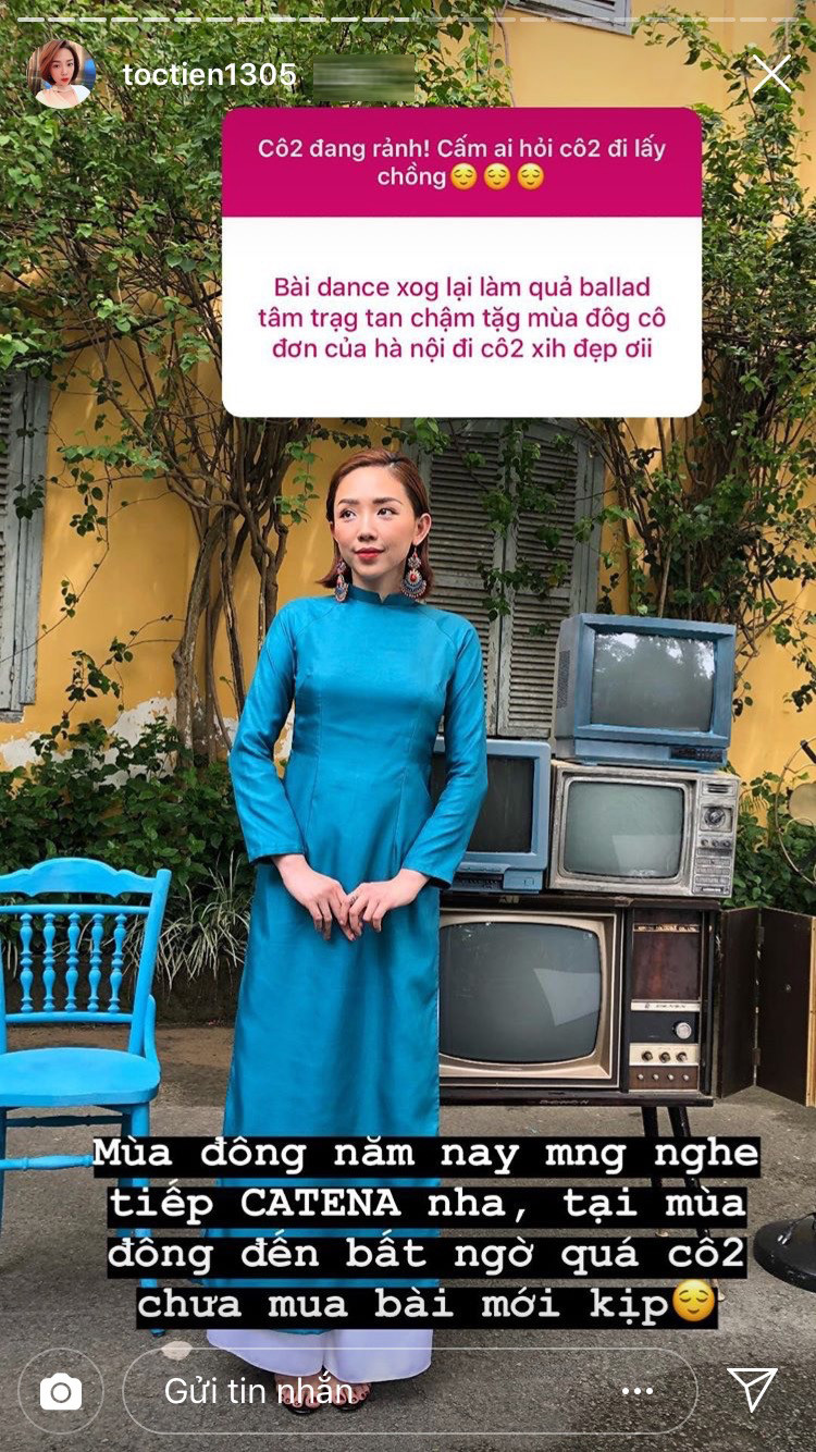 Xin lỗi, chị rất thương tụi em nhưng mà chị rất tiếc. Chị ra Ballad không kịp.