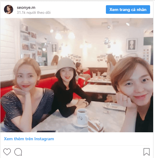 Dù Sunye đã rời Wonder Girls nhưng điều này không ảnh hưởng đến tình bạn của các cô gái. Họ vẫn rất thân thiết.