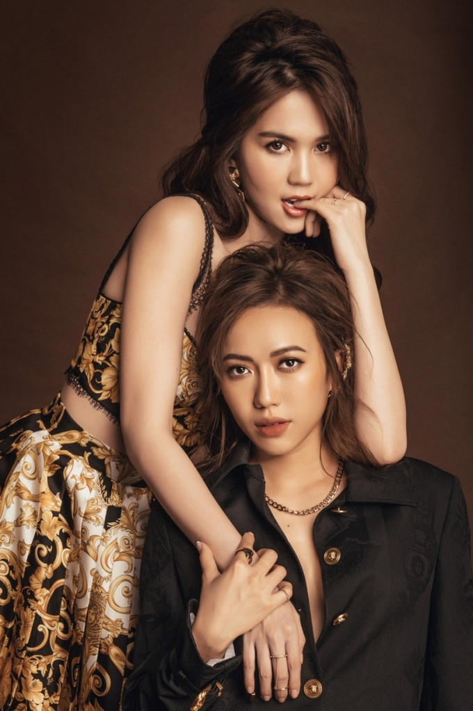 Khi Ngọc Trinh, Diệu Nhi ngồi cạnh nhau trong show của NTK Lê Thanh Hoà, đoán xem fan nghĩ gì? ảnh 2