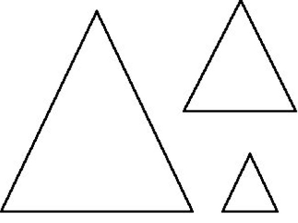 Những hình tam giác thể hiện những trách nhiệm mà bạn đang có.