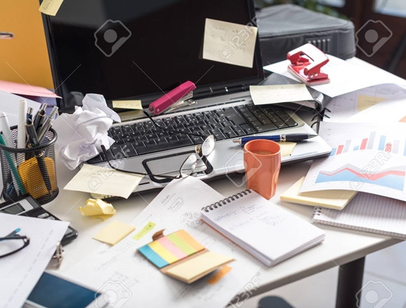 Thói quen sống bừa bãi, vô tổ chức cũng đem lại nhiều stress không đáng có.