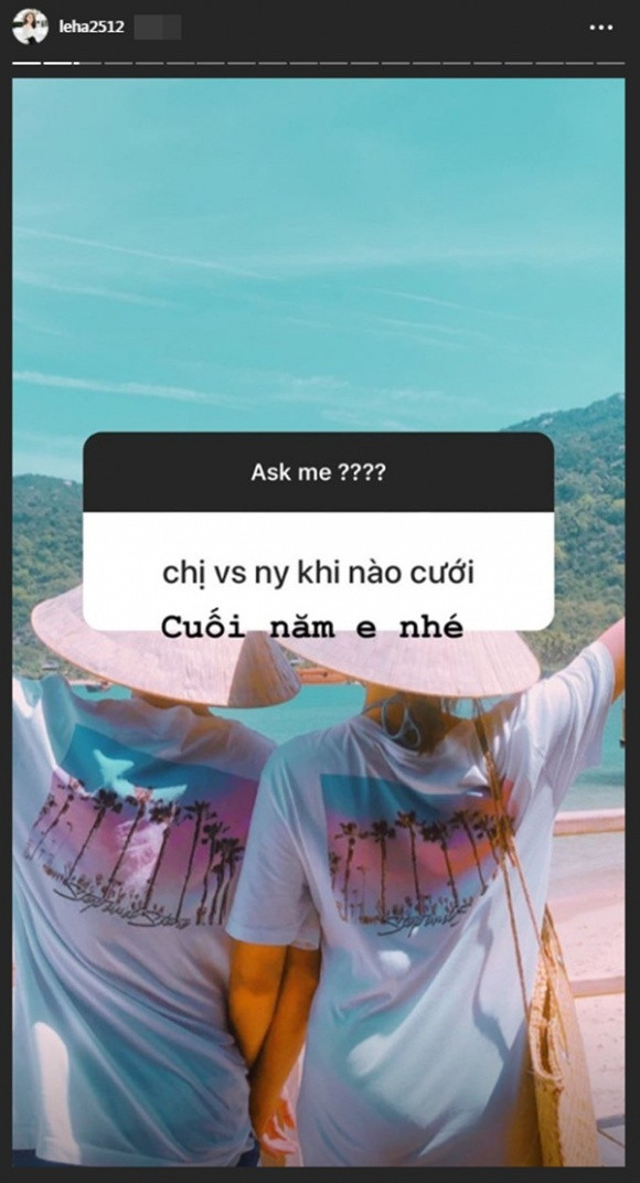 Cách đây không lâu, người đẹp The Face Lê Hà đã gây xôn xao tiết lộ sẽ lên xe hoa vào cuối năm nay.