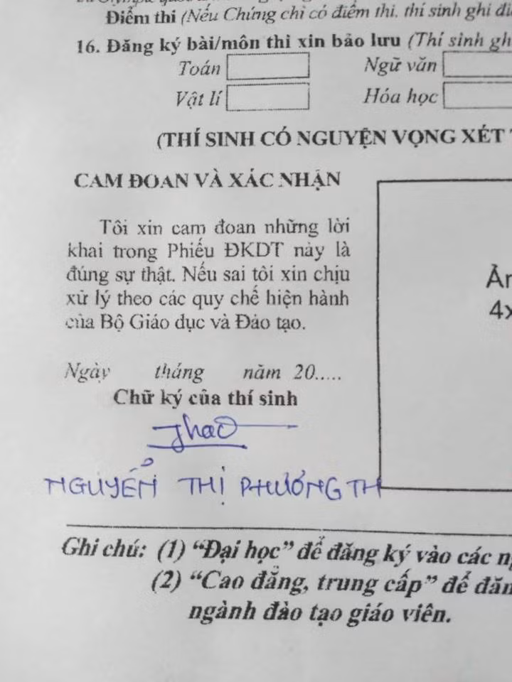 Khi tên bạn vượt quá số ký tự cho phép.